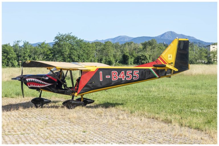 Savannah S ultralight plane on grass field